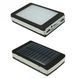 Портативная зарядка Power Bank Metal Led Solar 20000 mah Солнечная панель + Фонарь 00017928 фото 2