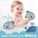 Игрушки для ванной для детей "Кит фонтан" Mini Whale Fountain плавающие игрушки для купания малышей 00016462 фото 2