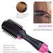 Фен Щетка расчёска 3в1 One step Hair Dryer 1000 Вт 3 режима выпрямитель для укладки волос стайлер с функцией ионизации 00014311 фото 15