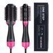 Фен Щетка расчёска 3в1 One step Hair Dryer 1000 Вт 3 режима выпрямитель для укладки волос стайлер с функцией ионизации 00014311 фото 38
