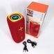 Портативна Bluetooth колонка TG654 8W з підсвічуванням, блютуз колонка для вулиці. Колір: червоний 00017252 фото 6