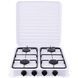 Настольная газовая плита, плита на 4 конфорки Domotec MS 6604 , таганок 00020918 фото 1