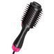 Фен Щетка расчёска 3в1 One step Hair Dryer 1000 Вт 3 режима выпрямитель для укладки волос стайлер с функцией ионизации 00014311 фото 34