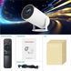 LED Проектор для дому портативний Смарт з WiFi, Bluetooth, Android 11, білий, 1280х720р 00012695 фото 8