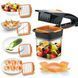 Овочерізка з контейнером 5 в 1 Nicer Dicer Quick 00020457 фото 1