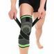 Наколенник бандаж коленного сустава knee support copper черно-зелёный фиксатор колена компрессионный от травм растяжений 00014742 фото 2