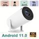LED Проектор для дому портативний Смарт з WiFi, Bluetooth, Android 11, білий, 1280х720р 00012695 фото 1