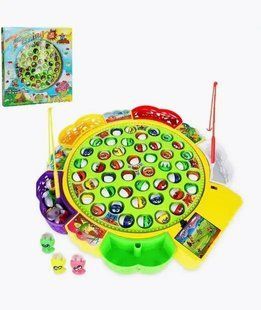 Игра музыкальная рыбалка с рыбками и удочками 00016013 фото