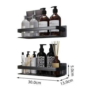 Полка в ванную (30х13х5,5см) STORAGE RACK AND197, настенная/органайзер для ванной комнаты на стену 00013829 фото