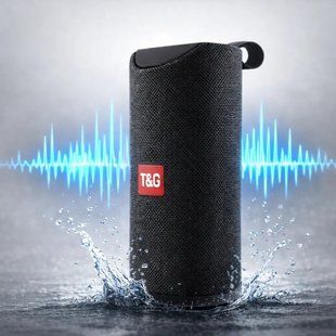 Портативная колонка TiG TG113 с Bluetooth и защитой от влаги 00018223 фото