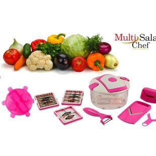 Овочерізка Multi Salad Chef Мульті Салад Чиф 13 в 1 Універсальна 00020458 фото