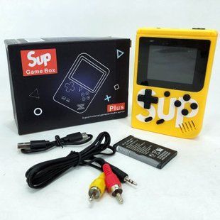 Ігрова консоль Sup Game Box 500 ігор, ігрові приставки до телевізора. Колір: жовтий 00016312 фото