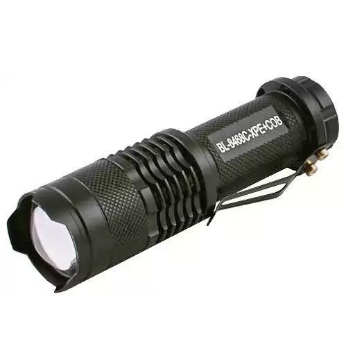 Тактический карманный фонарь Police 525/8468-ХРЕ+СОВ, Мощный ручной фонарик, Карманный мини фонарь 00022877 фото