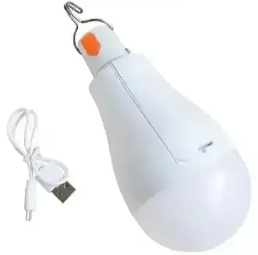 Акумуляторна LED лампочка Е27 30W аварійного освітлення 6500К 00023676 фото