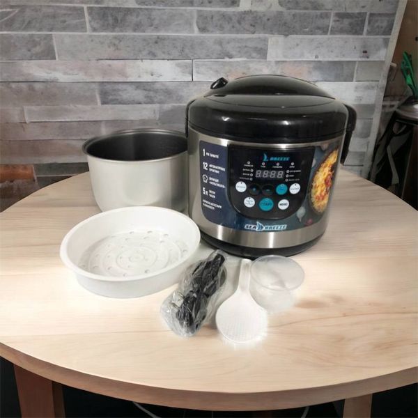 Мультиварка SeaBreeze SB-044 900 Вт, побутові мультиварки рисоварки, електро скороварка, кашеварки 00019697 фото