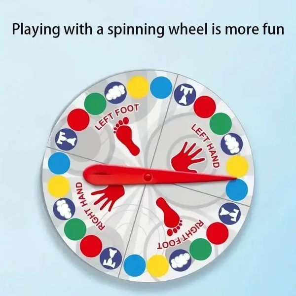 Підлогова "Твістер" гра Dance Pad Toy Party Game 00016689 фото