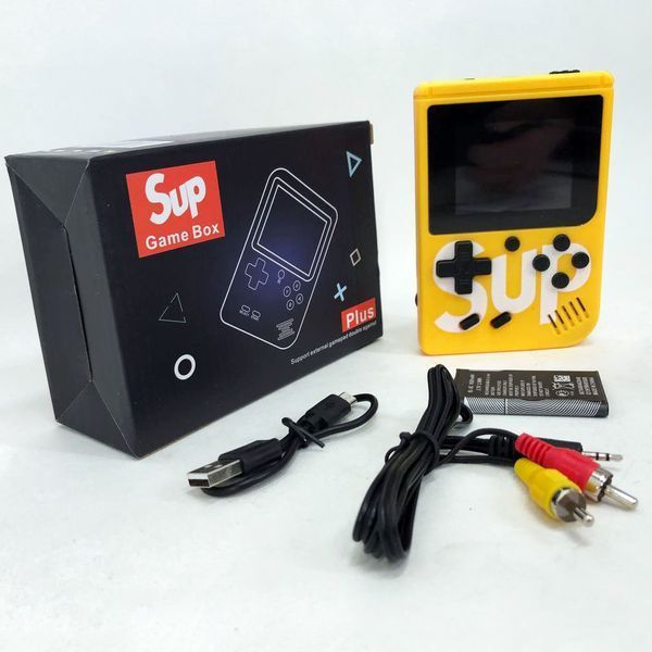 Ігрова консоль Sup Game Box 500 ігор, ігрові приставки до телевізора. Колір: жовтий 00016312 фото