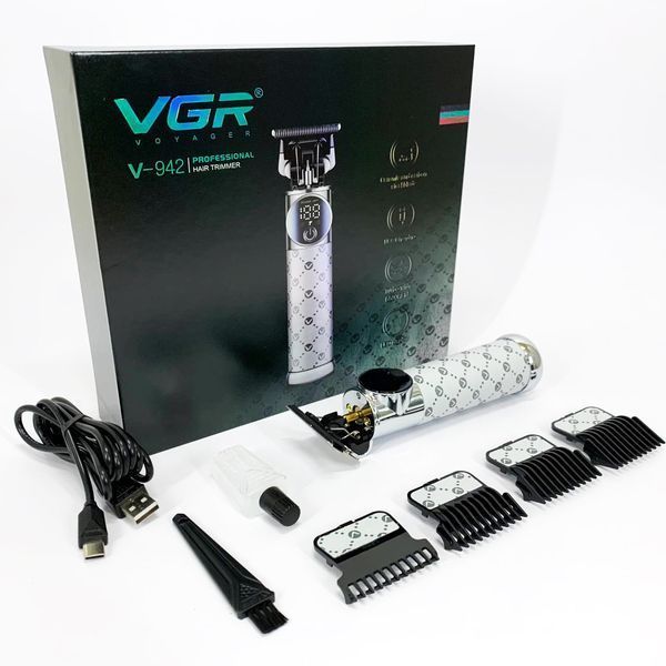Триммер vgr v-942 white 00014851 фото