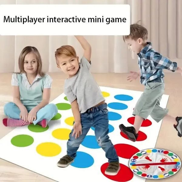 Підлогова "Твістер" гра Dance Pad Toy Party Game 00016689 фото