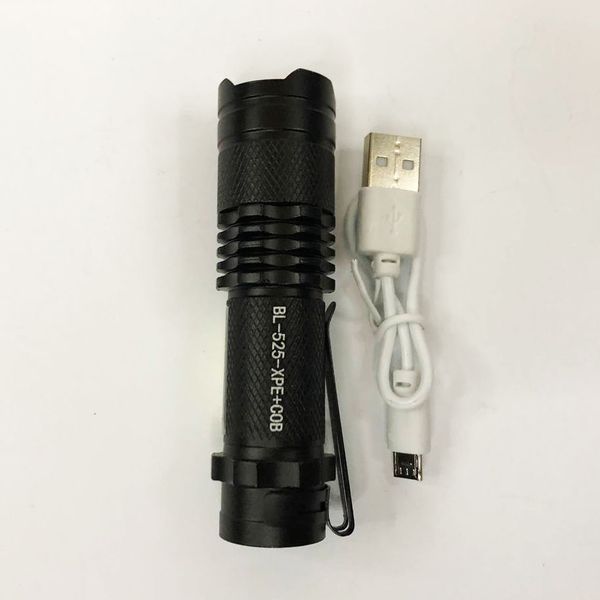 Тактический карманный фонарь Police 525/8468-ХРЕ+СОВ, Мощный ручной фонарик, Карманный мини фонарь 00022877 фото