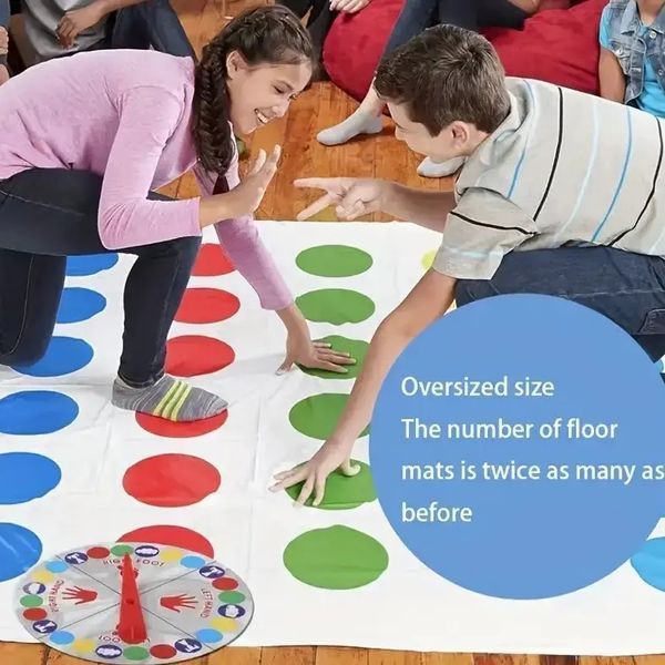 Підлогова "Твістер" гра Dance Pad Toy Party Game 00016689 фото