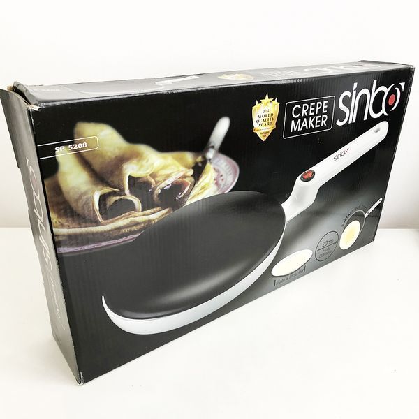 Блинница електрична CREPE MAKER. Колір білий 00019560 фото
