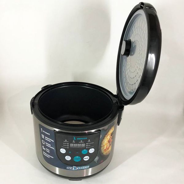 Мультиварка SeaBreeze SB-044 900 Вт, побутові мультиварки рисоварки, електро скороварка, кашеварки 00019697 фото