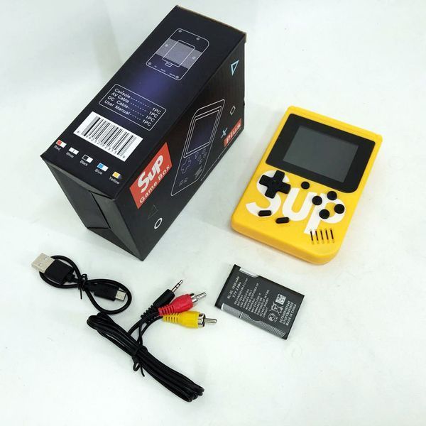Ігрова консоль Sup Game Box 500 ігор, ігрові приставки до телевізора. Колір: жовтий 00016312 фото