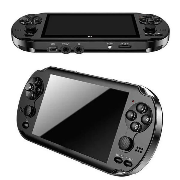 Ігрова портативна консоль PSP X9 з екраном 5,1 дюймів та ТБ-виходом 00017960 фото
