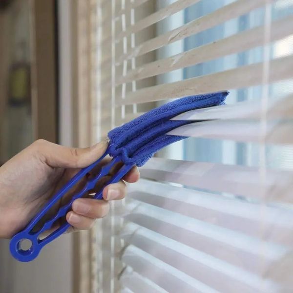 Щітка для чищення жалюзі Window Blind Duster Brush Cleaner 00012818 фото