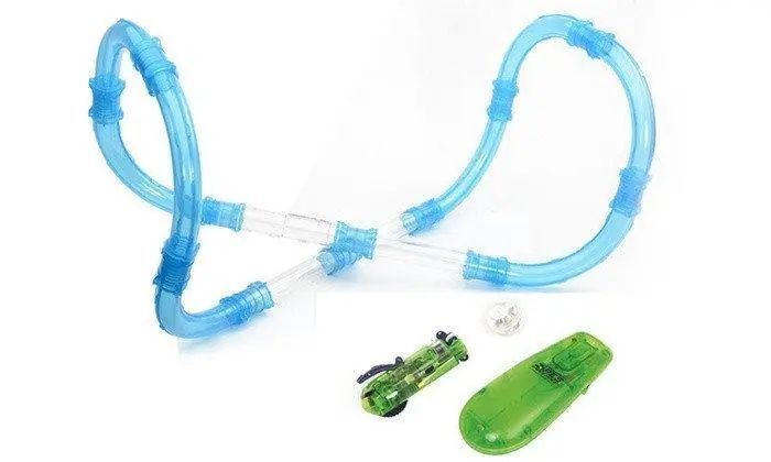 Трубки, що світяться, CHARIOTS SPEED PIPES трубопровідний автотрек гоночний трек (37 деталей) 00016043 фото