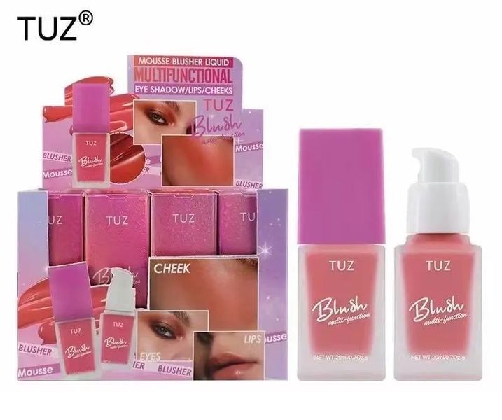 Кремовий мультитаскер TUZ Liquid Blush Brightens 00012469 фото