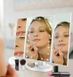 Зеркало тройное для макияжа Superstar Magnifying Mirror с LED-подсветкой прямоугольное с увеличением 00014752 фото 7