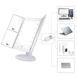 Зеркало тройное для макияжа Superstar Magnifying Mirror с LED-подсветкой прямоугольное с увеличением 00014752 фото 9