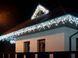 Новорічна святкова гірлянда бахрома 120 Led прозорий провід 3х0.5 м 00024706 фото 7