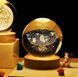 Світлодіодна кришталева куля, декоративна універсальна 3D нічниця, кришталева куля 00023166 фото 3
