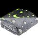 Светящийся в темноте плед плюшевое покрывало Blanket kids Magic Star 150х100 см флисовое одеяло. Цвет: серый 00012603 фото 13