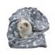 Светящийся в темноте плед плюшевое покрывало Blanket kids Magic Star 150х100 см флисовое одеяло. Цвет: серый 00012603 фото 31