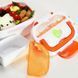Ланч бокс электрический с подогревом Lunch Heater 220V Pro, контейнер для еды с отсеками. Цвет: оранжевый 00018641 фото 10