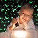 Светящийся в темноте плед плюшевое покрывало Blanket kids Magic Star 150х100 см флисовое одеяло. Цвет: серый 00012603 фото 17