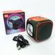 Портативна Bluetooth колонка TG359 7W з підсвічуванням RGB, акумуляторна колонка для музики. Колір: зелений 00017219 фото 11