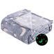 Светящийся в темноте плед плюшевое покрывало Blanket kids Magic Star 150х100 см флисовое одеяло. Цвет: серый 00012603 фото 23