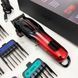 Акумуляторна машинка для стрижки VGR V-026 RED. Колір: червоний 00014901 фото 12