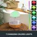 Нічник-зволожувач з ефектом дощу Cloud Rain Humidifier, Аромадіфузор зволожувач повітря для дому 00012668 фото 3