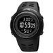 Часы наручные мужские SKMEI 1681BKBK ALL BLACK, армейские часы противоударные. Цвет: черный 00022052 фото 1