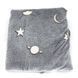 Светящийся в темноте плед плюшевое покрывало Blanket kids Magic Star 150х100 см флисовое одеяло. Цвет: серый 00012603 фото 22