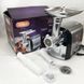 Мясорубка Magio MG-269, 2400 W, мясорубка электрическая металл, мясорубка с металлическим редуктором 00018951 фото 2