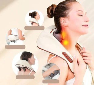 Роликовый массажер для шеи и спины, USB, MASSAGER XL-653 / Электрический массажер 00014651 фото
