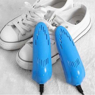 Електрична сушарка для взуття SHOES DRYER, 220V / Електросушарка для сушіння взуття. Колір блакитний 00012557 фото