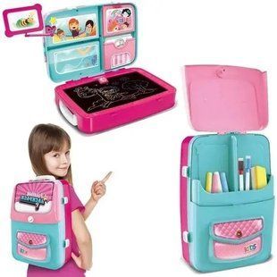 Навчальний набір для малювання у валізці Backpack Packing 3in1 рожевий 00016520 фото
